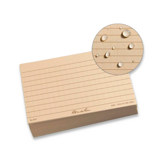Rite in the Rain Index Cards Tan