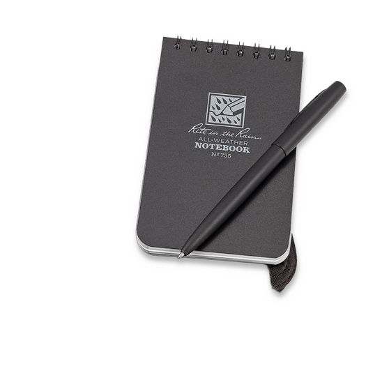 Rite in the Rain Kit Black Book/Cover