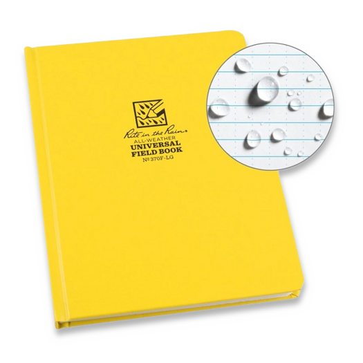 Rite in the Rain Large Bound Book, yellow