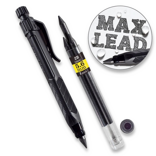 Rite in the Rain LEAD HOLDER BLACK 56 SERIES WI / TH LEAD REFILLS