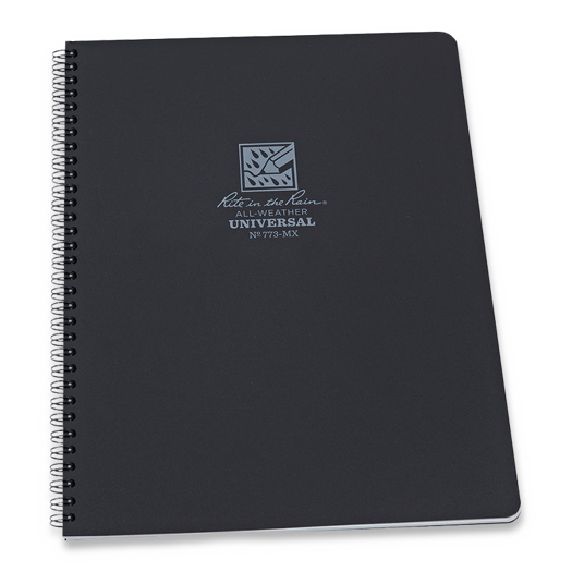 Rite in the Rain Maxi Side Spiral Black