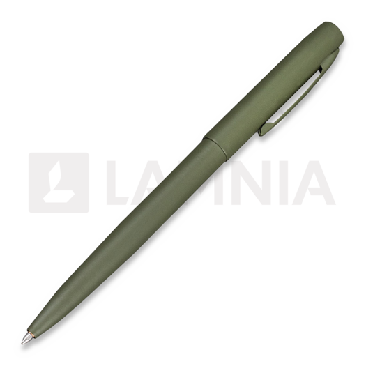 Caneta Rite in the Rain Metal Clicker, verde oliva