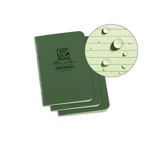 Rite in the Rain Mini Stapled Notebook 3 Pack