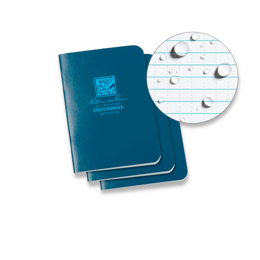 Rite in the Rain Mini Stapled Notebook 3 Pack