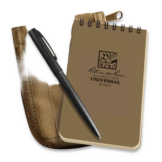 Rite in the Rain Pocket Top Spiral Kit 3 x 5, Tan/Tan