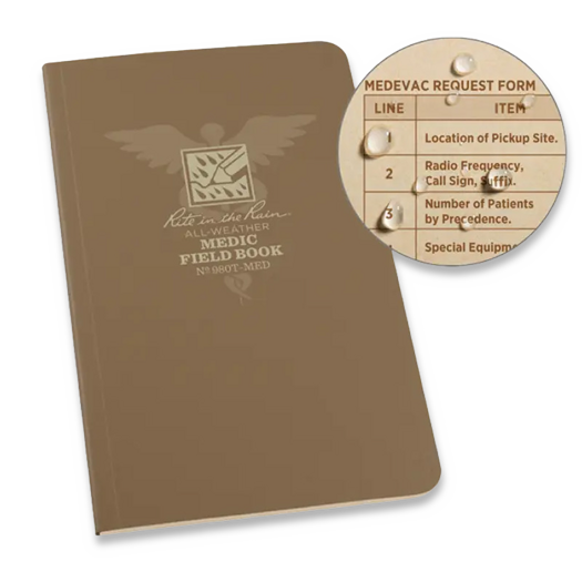 Rite in the Rain Prolonged Casualty Care Medic Book