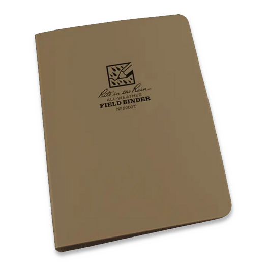 Rite in the Rain Ring Binder - 1/2" Capacity, Tan