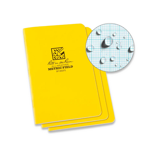Rite in the Rain Stapled Notebook 3 Pack