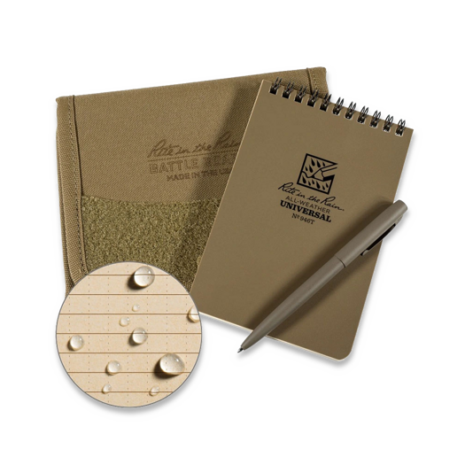 Rite in the Rain Tri-Fold Kit 4" x 6", Tan