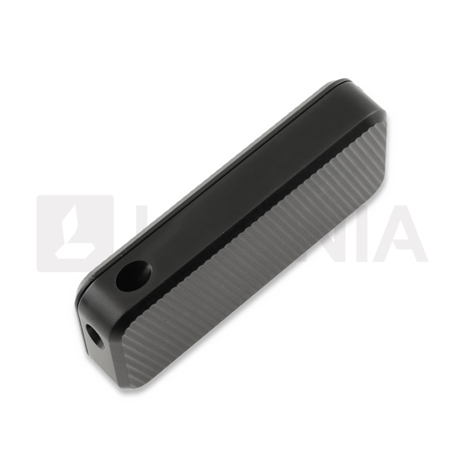 Rivery Manufacturing Zero Utility Knife - File Pattern, juoda