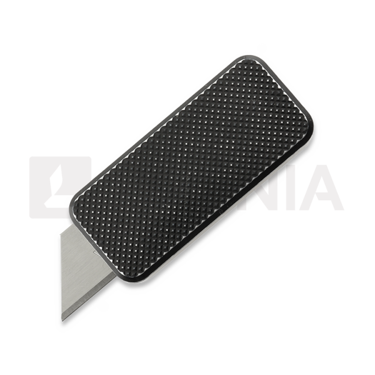 Rivery Manufacturing Zero Utility Knife - Knurled Pattern, Worn Black