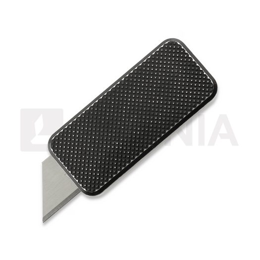 Rivery Manufacturing Zero Utility Knife - Knurled Pattern, Worn Black