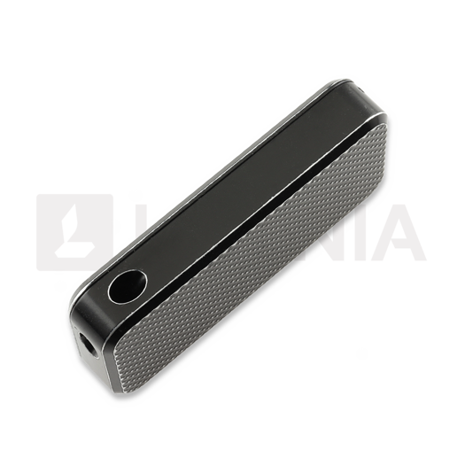 Rivery Manufacturing Zero Utility Knife - Knurled Pattern, Worn Black