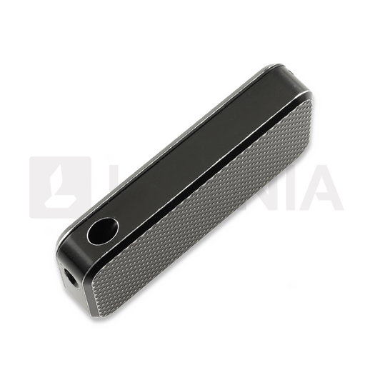 Rivery Manufacturing Zero Utility Knife - Knurled Pattern, Worn Black