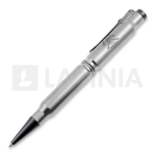 RMJ Tactical Bullet pen, nickel finish