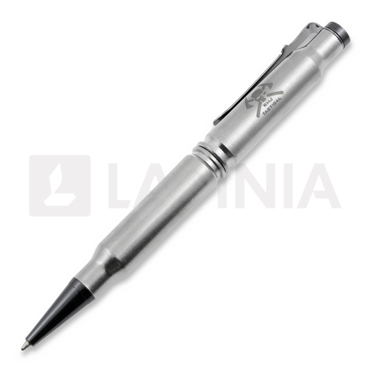 RMJ Tactical Bullet pen, nickel finish