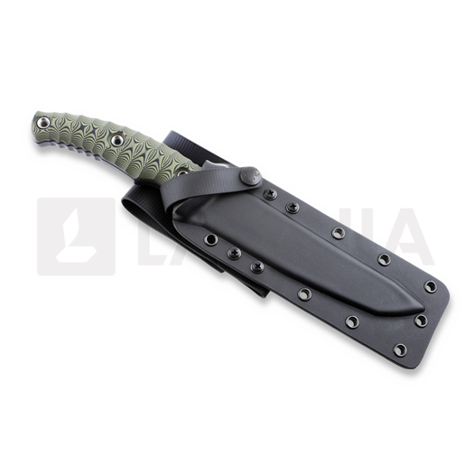 RMJ Tactical Combat Asia kniv, green/black