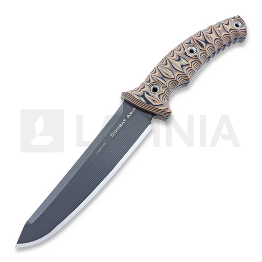 RMJ Tactical Combat Asia kniv, sand/black