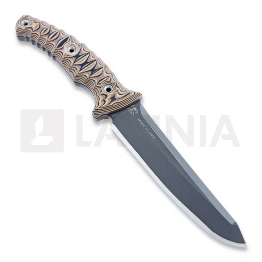 RMJ Tactical Combat Asia peilis, sand/black