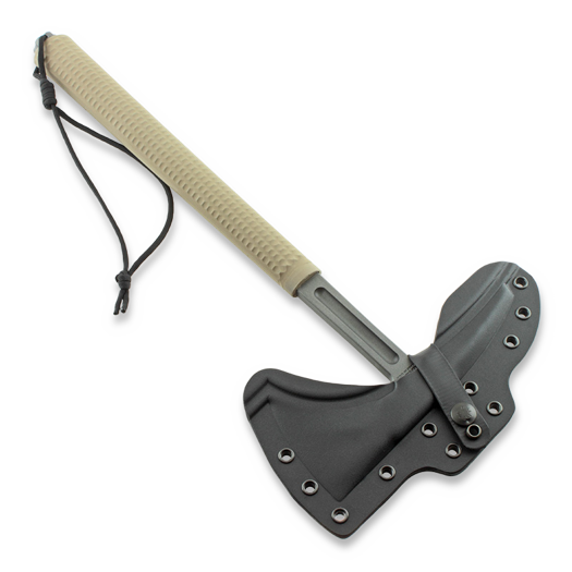 RMJ Tactical Shrike tomahawk, coyote brown