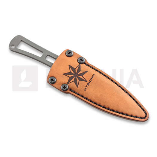 Coltello RMJ Tactical Utsidihi with leather sheath