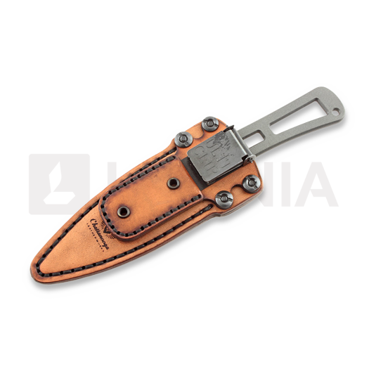 RMJ Tactical Utsidihi with leather sheath kniv