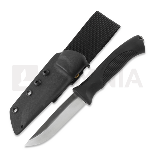 Nôž Rokka Korpisoturi, black, kydex sheath