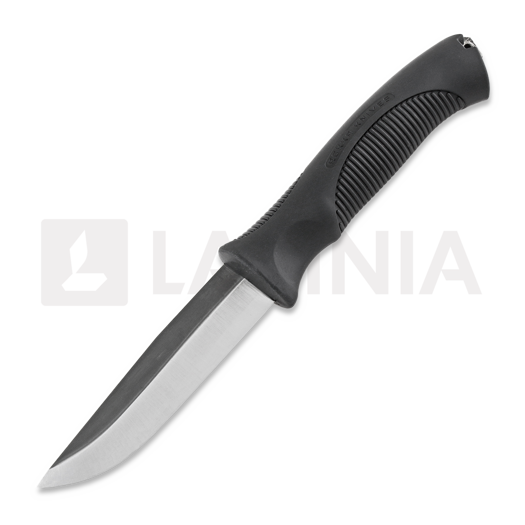 Нож Rokka Korpisoturi с креплением Ulticlip, чёрный
