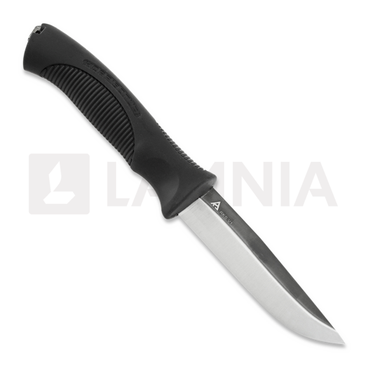 Нож Rokka Korpisoturi с креплением Ulticlip, чёрный