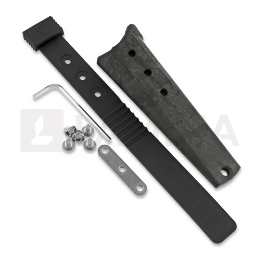 Rokka Korpisoturi 刀, black, with Ulticlip