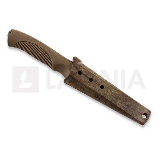 Нож Rokka Korpisoturi coyote с креплением Ulticlip