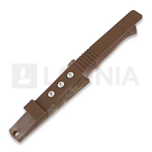 Нож Rokka Korpisoturi coyote с креплением Ulticlip