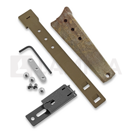 Нож Rokka Korpisoturi coyote с креплением Ulticlip