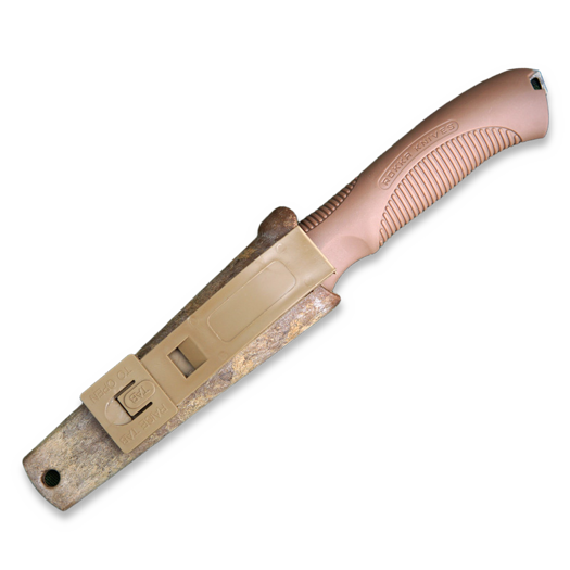 Нож Rokka Korpisoturi coyote с креплением Ulticlip
