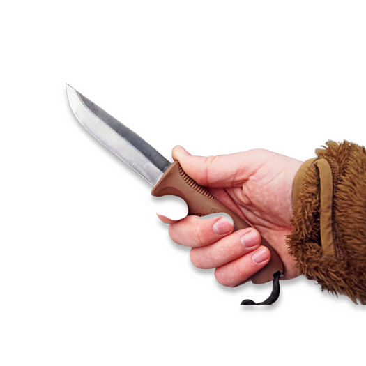 N&oacute;ż Rokka Korpisoturi, coyote with Ulticlip