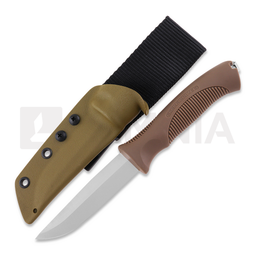 Rokka Korpisoturi N690 Kydex סכין, coyote