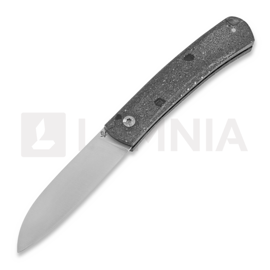 Roland Lannier Spring Heeled Jack Concrete folding knife