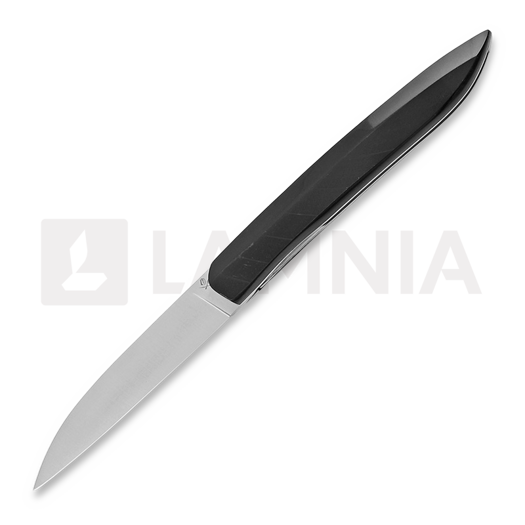 Складной нож Roland Lannier Why So Serious? More Rock n' Roll, чёрный