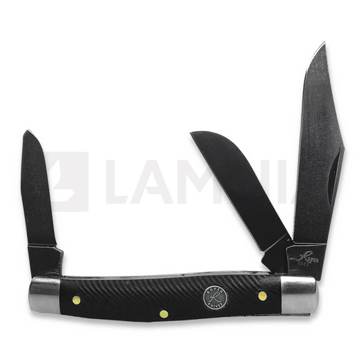 Pocket knife Roper Knives Stockman D2, nero