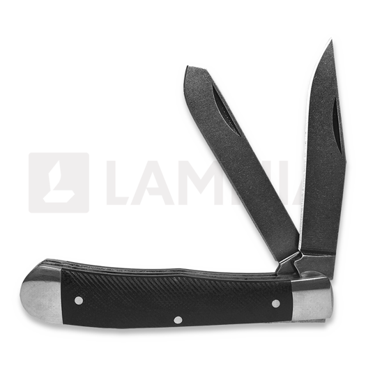 Roper Knives Trapper D2 pocket knife, svart