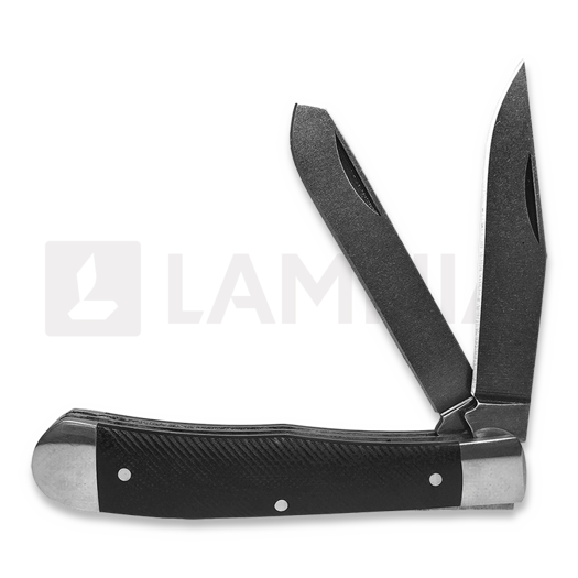 Pocket knife Roper Knives Trapper D2, nero