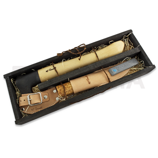 Roselli Allround Axe short + Hunting knife, Giftbox