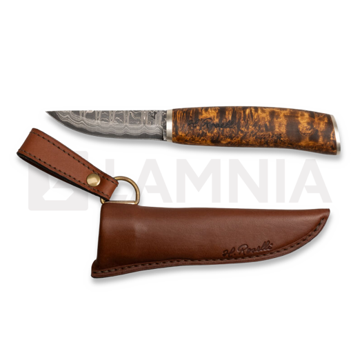 Roselli Carpenter knife, damascus