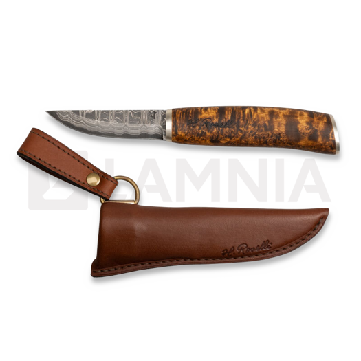 Roselli Carpenter knife, damascus