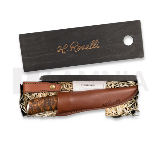 Roselli Carpenter knife, damascus