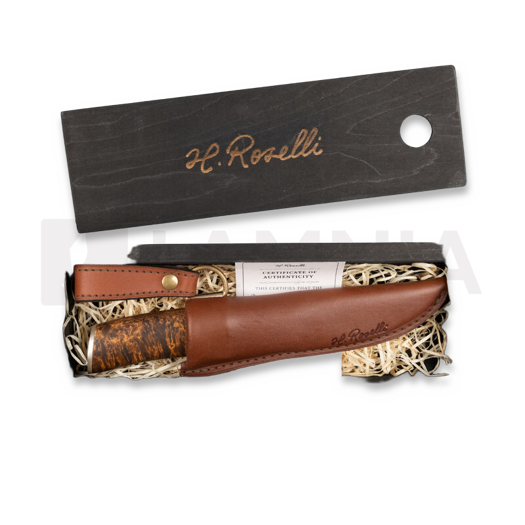 Roselli Carpenter knife, damascus