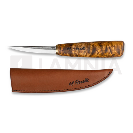 Roselli Carving knife, Curly birch