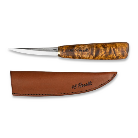Roselli Carving knife, Curly birch