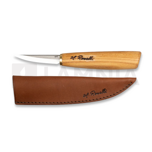 Roselli Carving knife ナイフ, Red elm