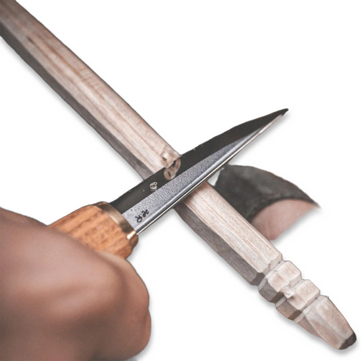 Roselli Carving knife, Red elm